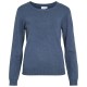 блуза,дамски,пуловери,дамски,плетени,дрехи,vila,ril,sweater,vintage,indigo,dark,melange,(blue)