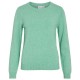 блуза,дамски,пуловери,дамски,плетени,дрехи,vila,ril,sweater,winter,green,melange,(green)