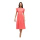 рокля,дамски,поли,и,рокли,vila,summer,short,sleeve,midi,dress,dubarry,(orange)