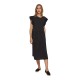 рокля,дамски,поли,и,рокли,vila,summer,short,sleeve,midi,dress,black,(black)