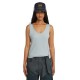 тениска,дамски,тениски,g,star,asymmetrical,zip,slim,sleeveless,t,shirt,grey,(plein,air)