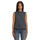 потник,дамски,блузи,дамски,ризи,g,star,stand,up,collar,sleeveless,shirt,grey