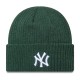 шапка,всички,шапки,new,era,mlb,wide,cuff,new,york,yankees,beanie,dark,green