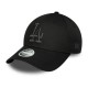 шапка,всички,шапки,new,era,metallic,logo,9forty,los,angeles,dodgers,cap,black