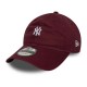 шапка,всички,шапки,new,era,mini,logo,9twenty,new,york,yankees,cap,dark,red,(red)