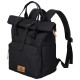 раница,раници,travelite,short,handle,rollup,backpack,black