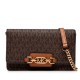 чанти,за,през,рамо,michael,kors,heather,sm,crossbody,brown
