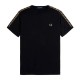тениска,мъжки,тениски,fred,perry,contrast,tape,ringer,f,short,sleeve,t,shirt,black