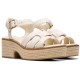 сандали,дамски,сандали,и,чехли,clarks,shoes,coledale,strap,heel,sandals,white