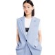 яке,дамски,якета,и,палта,lily,colourful,buttoned,jacket,gray,blue,(blue)