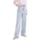 дънки,дамски,панталони,lily,skinny,fit,wide,leg,jeans,gray,blue,(blue)