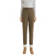 панталони,дамски,панталони,lily,smaqll,straight,fit,tube,flanged,dress,pants,army,green,(brown)