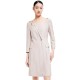 сако,дамски,поли,и,рокли,lily,square,neck,blazer,dress,gray,khaki,(beige)