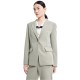 сако,дамски,сака,lily,temperament,solid,colour,blazer,gray,green,(green)