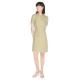 рокля,дамски,поли,и,рокли,lily,western,style,short,sleeve,long,dress,yellow,khaki,(beige)
