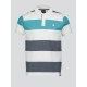 блуза,с,яка,мъжки,блузи,с,яка,fundango,incognito,stripe,short,sleeve,polo,aquarelle,(white)