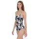 бански,костюм,дамски,бански,костюми,fundango,lorida,classic,swimsuit,black,pattern,(white)