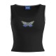 тениска,дамски,тениски,hugo,delarina,blue,sleeveless,t,shirt,black