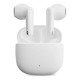 слушалки,слушалки,ksix,twins,2,wireless,earphones,white,(white)