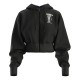 блуза,дамски,блузи,hugo,desty,blue,sweatshirt,black