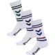 чорапи,дамски,чорапи,hummel,chevron,high,retro,long,socks,3,pairs,white,multicolor,(white)
