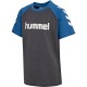 тениска,детски,тениски,hummel,logo,short,sleeve,t,shirt,ebony