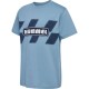 тениска,детски,тениски,hummel,pets,short,sleeve,t,shirt,blue,(faded,denim)