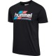 тениска,мъжки,тениски,hummel,pulse,graphic,short,sleeve,t,shirt,black,white,(black)