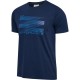 тениска,мъжки,тениски,hummel,pulse,graphic,short,sleeve,t,shirt,blue,(dress,blues)