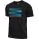 тениска,мъжки,тениски,hummel,pulse,graphic,short,sleeve,t,shirt,black