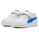маратонки,детски,маратонки,puma,court,classic,clean,ac+,trainers,white,mountain,blue,(white)