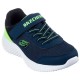 маратонки,мъжки,маратонки,дамски,маратонки,skechers,bounder,trekzic,slip,on,trainers,blue,(navy,lime,synthetic,textile,black,trim)
