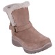 дамски,боти,дамски,високи,обувки,за,ходене,skechers,easy,going,dreamers,luxe,vi,booties,dark,taupe,suede,buckle,trim