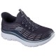 обувки,дамски,маратонки,skechers,summits,plus,soft,luster,slip,on,shoes,charcoal,mesh,silver,trim,(blue)