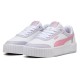маратонки,детски,маратонки,puma,carina,mia,trainers,white,poised,pink,lilac,crush,(white)