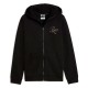 блуза,детски,блузи,puma,ess,script,full,zip,sweatshirt,black