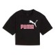 тениска,детски,тениски,puma,essentials,2,graphics,short,sleeve,t,shirt,black,poised,pink,(black)