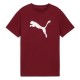 тениска,детски,тениски,puma,essentials,foundation,cat,logo,short,sleeve,t,shirt,ruby,shimmer,(red)
