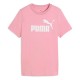 тениска,детски,тениски,puma,essentials,foundation,nº1,logo,short,sleeve,t,shirt,poised,pink,(pink)