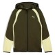блуза,детски,блузи,puma,evostripe,full,zip,sweatshirt,dark,olive,(green)