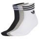 чорапи,мъжки,чорапи,adidas,originals,3,stripes,ankle,socks,3,units,white,medium,grey,heather,black,(multicolor)