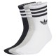 чорапи,мъжки,чорапи,adidas,originals,3,stripes,crew,socks,3,units,white,medium,grey,heather,black,(multicolor)