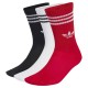 чорапи,детски,чорапи,adidas,originals,jw0332,crew,socks,3,units,multicolor,(better,scarlet,black,white)