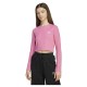 тениска,детски,тениски,adidas,originals,rib,crop,long,sleeve,t,shirt,pink,(pink,fusion,white)