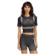 бебешка,тениска,дамски,тениски,adidas,originals,seamless,techfit,baby,short,sleeve,t,shirt,black,white,(black)