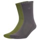чорапи,мъжки,чорапи,adidas,originals,two,toned,crew,socks,2,units,tech,olive,grey,strata,(green,grey)