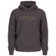 суичър,мъжки,пуловери,guess,basic,hoodie,bark,brown