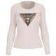 тениска,дамски,тениски,guess,leo,triangle,long,sleeve,t,shirt,cream,white,(beige)