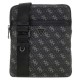 чанти,за,през,рамо,guess,milano,flat,crossbody,dark,black,(black)