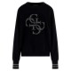 блуза,мъжки,пуловери,дамски,пуловери,guess,sylvie,logo,sweater,black,(jet,black,a996)